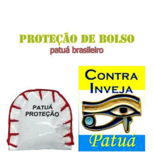 Amuleto de Proteção Patuá - Contra Inveja