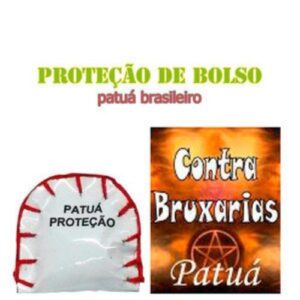 Amuleto de Proteção Patuá - Contra Bruxarias
