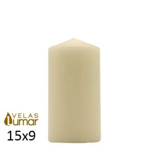 Vela Decorativa 15x9cm - Creme
