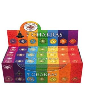 Incenso Green Tree em Vareta - 7 Chakras