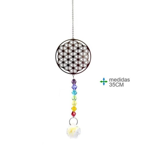 Captador de Energia 7 Chakras - Flor da Vida