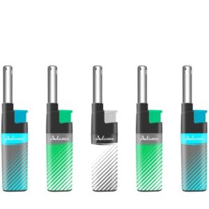 Isqueiro Pequeno Recarregável - Azul e Verde