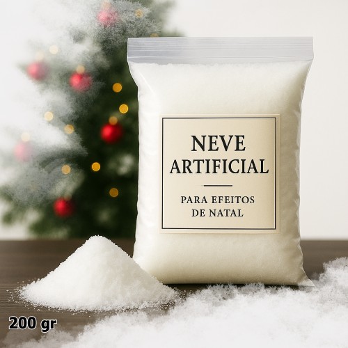 Neve Artificial em Saco 200g