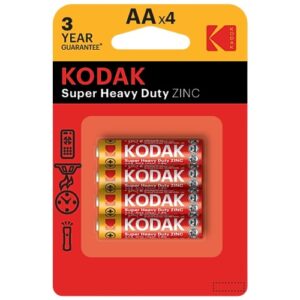 Pilhas Salinas Kodak AA LR6 - Pack 4