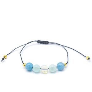 Pulseira de Pedras dos Planetas 8mm - Terra