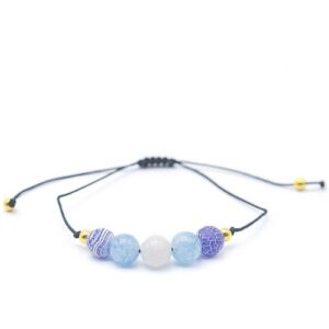 Pulseira de Pedras dos Planetas 8mm - Neptuno