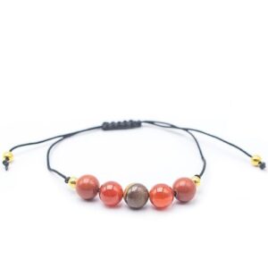 Pulseira de Pedras dos Planetas 8mm - Marte