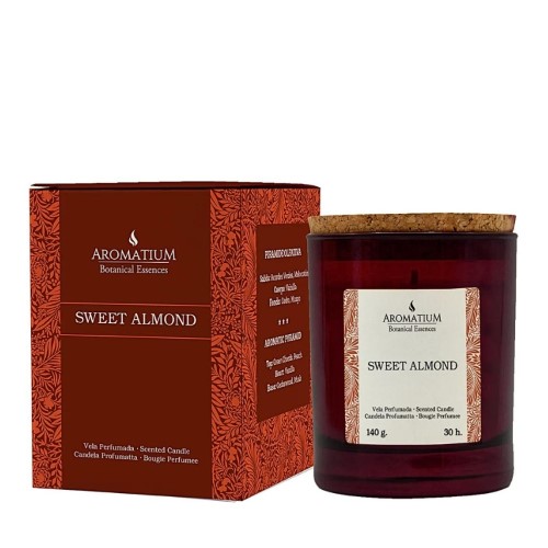 Vela Perfumada em Copo de Vidro 140g - Sweet Almond