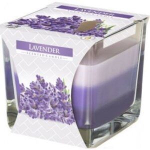 Vela Perfumada em Copo de Vidro com aroma a Lavanda