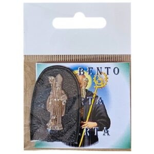 Amuleto em Metal de São Bento da Porta Aberta