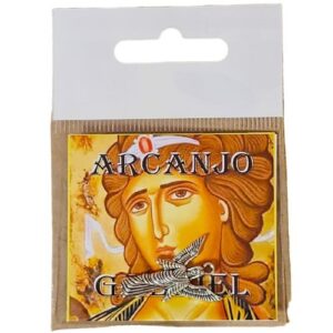 Amuleto em Metal do Arcanjo Gabriel