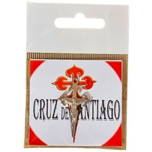 Amuleto em Metal Cruz de São Tiago