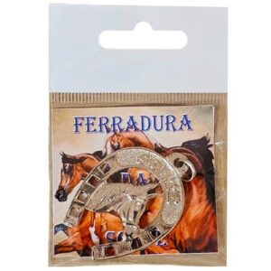 Amuleto em Metal Ferradura da Sorte