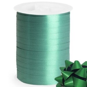Rolo de fita verde 10mm x 250m para laços