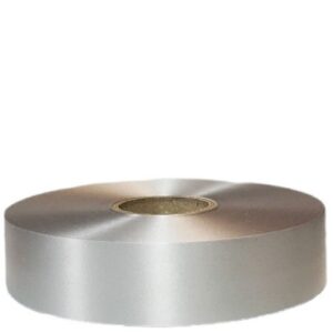 Rolo de Fita para Florista 30mm x 100m Prateado