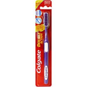 Escova de Dentes Colgate Dupla Ação em embalagem