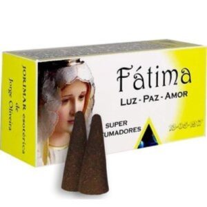 Defumador Cone Fátima - Luz, Paz e Amor
