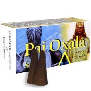 Defumador Cone Pai Oxalá em embalagem mística