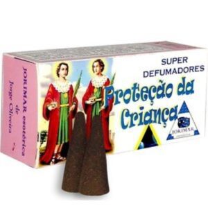 Defumador Cone Proteção da Criança em embalagem mística