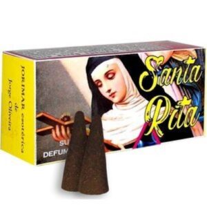 Defumador Cone Santa Rita em caixa colorida