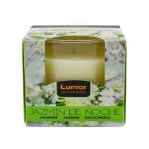 Vela Perfumada em Copo de Vidro com aroma a Jasmim