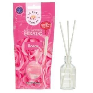 Ambientador Mikado 30ml com aroma a rosas