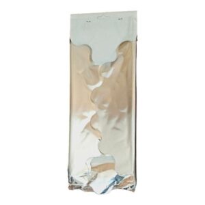 Rondela Naperon em Celofane Prateado 65cm - Pack de 50