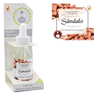 Essência de Óleo para Ambientador Elétrico de Sândalo 30ml