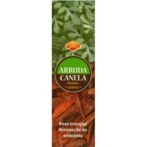 Incenso SAC Arruda e Canela em vareta