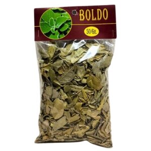 Pacote de 50g de plantas secas Boldo