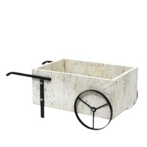 Caixa Carroça em Madeira 24x16x11cm para decoração