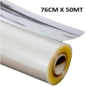 Rolo de Celofane Transparente 76cm x 50m para embrulhos