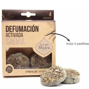 Pastilhas de Defumação de Ervas Sálvia - Pack de 4