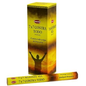 Caixa de Incenso HEM 7x7 Contra Tudo