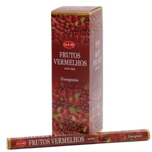 Incenso HEM Frutos Vermelhos em vareta