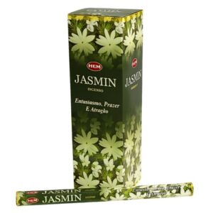 Caixa de incenso HEM Jasmim com varetas
