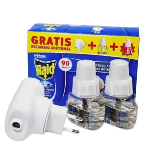 Inseticida Elétrico RAID com 2 Recargas de 27ml
