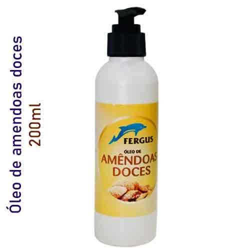 Frasco de Óleo de Amêndoas Doces com Doseador 200ml