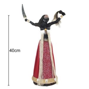 Figura decorativa Orixá Camasi Iansã de 40cm