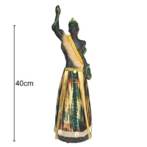 Figura Orixá Camasi de 40cm representando Oxumaré