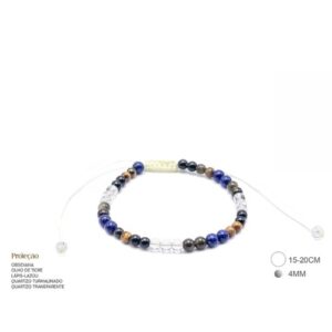Pulseira Energética 4mm para Proteção