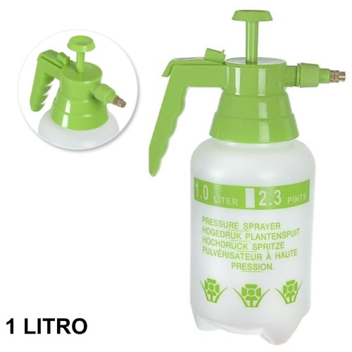 Pulverizador de pressão em plástico de 1 litro