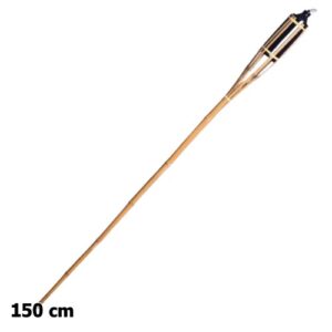 Tocha de Jardim em Bambu Natural com 150cm