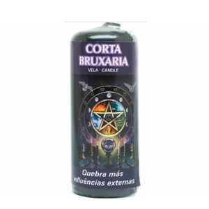 Vela Ritual de Apelo AUM 4,8x12cm para proteção espiritual