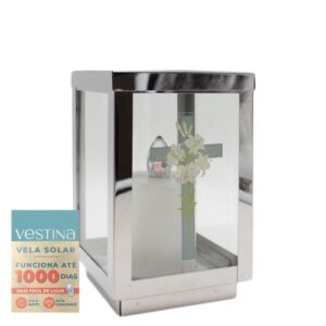 Candeeiro Solar Elétrico Lanterna de vidro