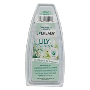 Gel Ambientador Eveready 150ml com aroma de Lírio e Jasmim
