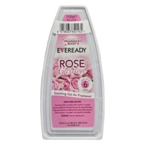 Gel Ambientador Eveready 150ml com fragrância Jardim de Rosas