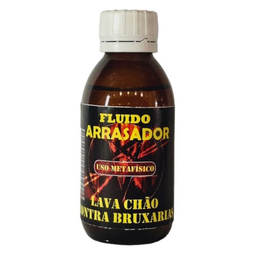 Frasco de Fluído Arrasador Lava Chão 125ml Contra Bruxaria