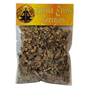 Pacote de Ervas Secas para Banho Relaxante 50g - Energias