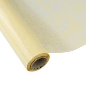 Rolo de Celofane Transparente Decorado 70cm x 50m - Pérola